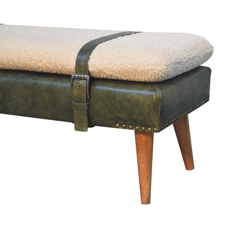 Buffalo - Hide Bench - R&R Furniture Gallery (Fountain Valley, CA)