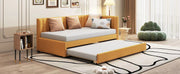 Upholstered Daybed, Sofa Bed Frame, No Box Spring Needed - R&R Furniture Gallery (Fountain Valley, CA)