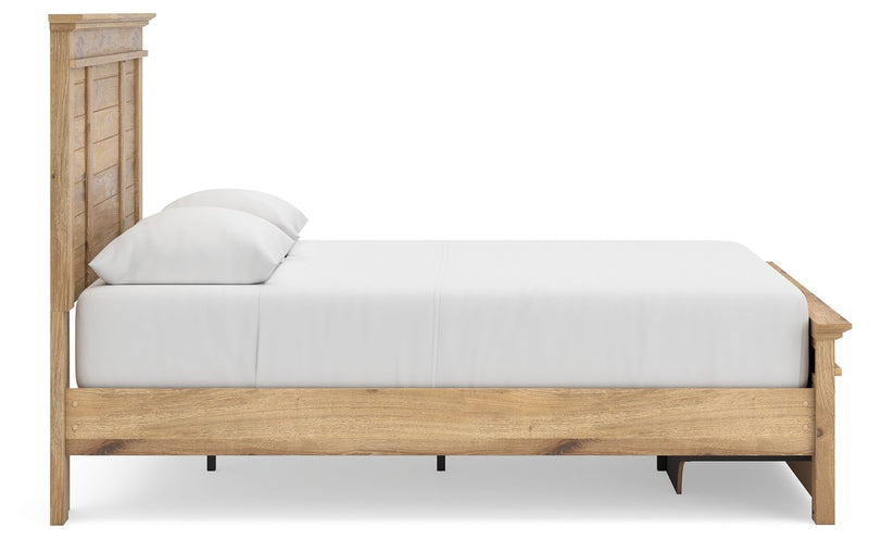 Makidern - Panel Storage Bed With Storage Footboard - R&R Furniture Gallery (Fountain Valley, CA)
