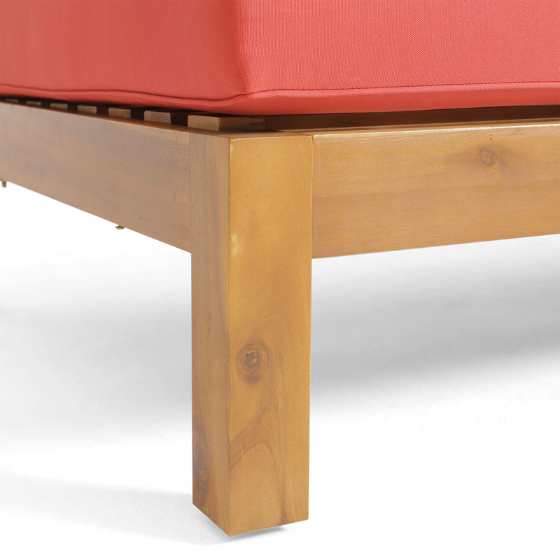 Brava - X Back Corner Bench With Coffee Table - R&R Furniture Gallery (Fountain Valley, CA)
