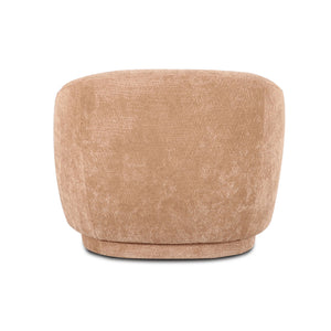 Misty - Knubby Fabric Accent Chair