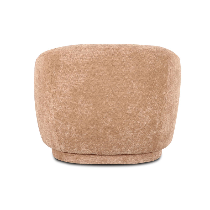 Misty - Knubby Fabric Accent Chair