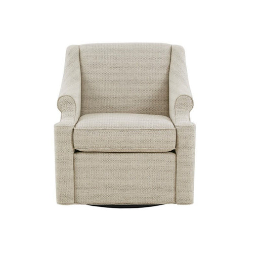 Justin - Swivel Glider Chair With 360 Degree Rotation - Tan - R&R Furniture Gallery (Fountain Valley, CA)