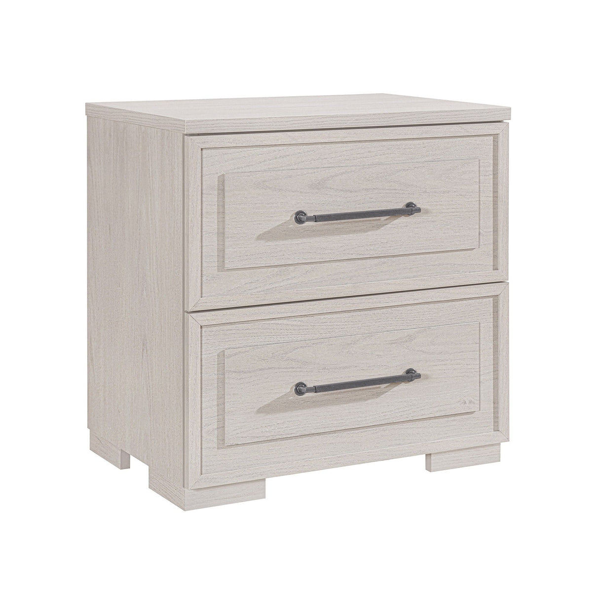 Ciara - King 5 Piece Bedroom Set With LED Lighting, Clean Lines And Upholstered Mirror - Beige