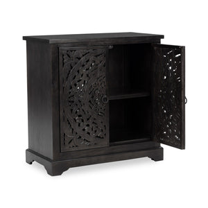 Harmony - 2 Door Sideboard - Harvest Walnut - R&R Furniture Gallery (Fountain Valley, CA)