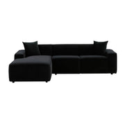 Olafur - Velvet Sectional - R&R Furniture Gallery (Fountain Valley, CA)