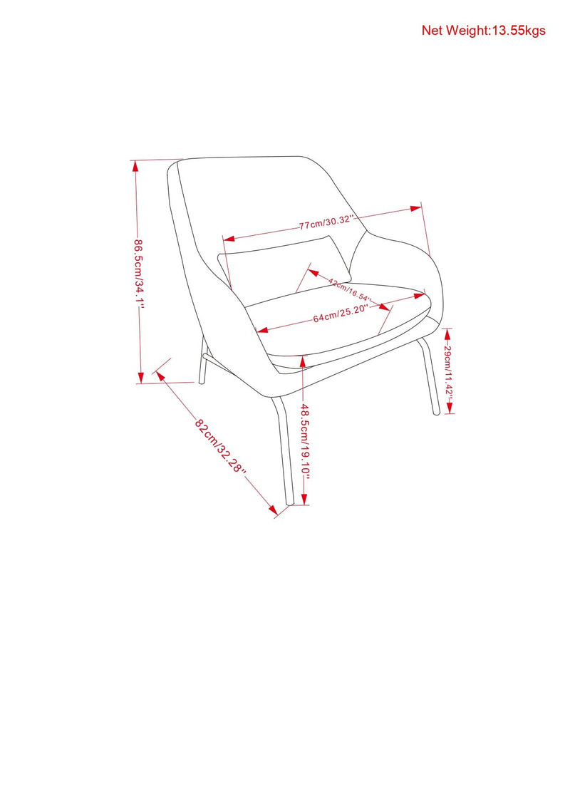 Elmont - Hand Constructed Accent Chair - R&R Furniture Gallery (Fountain Valley, CA)