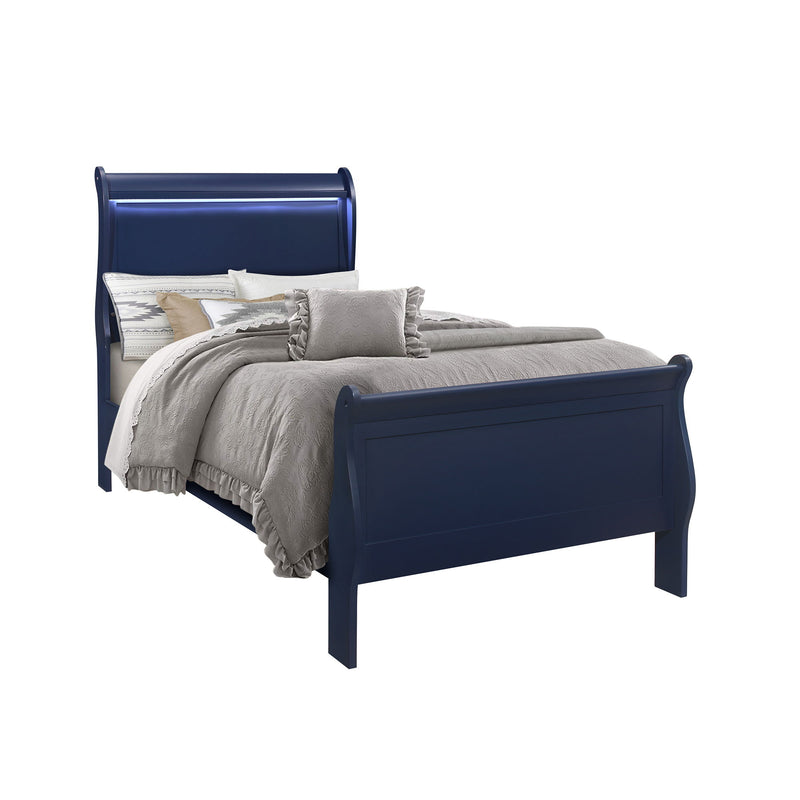 Charlston - Bed With LED - R&R Furniture Gallery (Fountain Valley, CA)