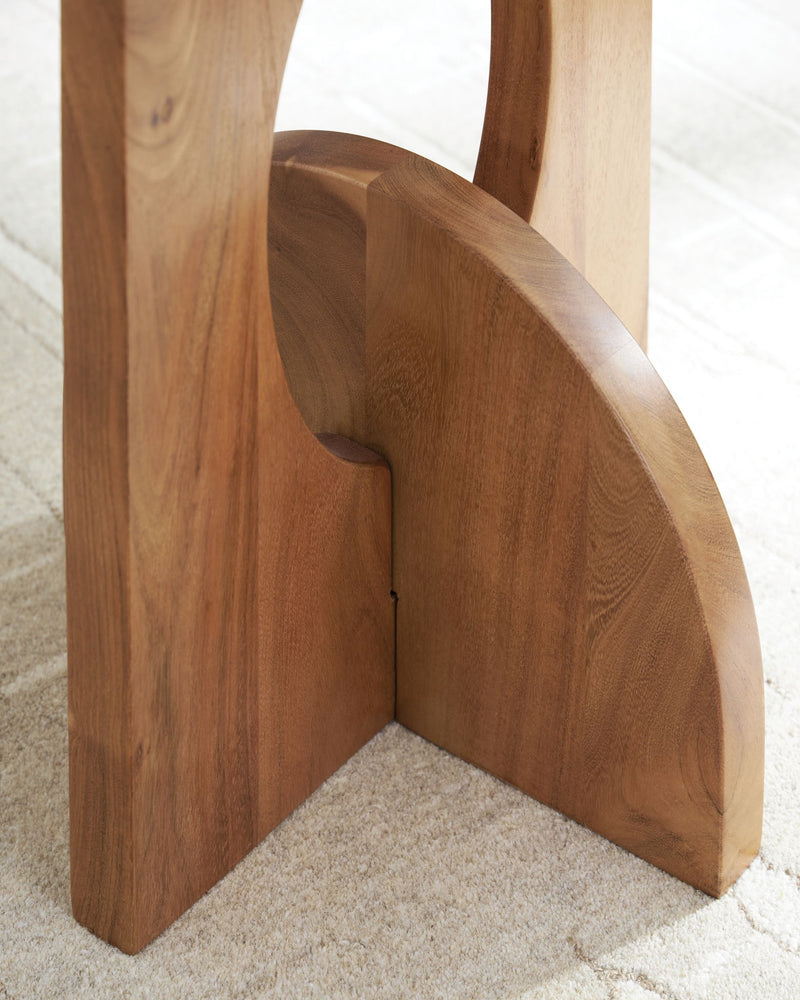 Hollbourne - Accent Table - Brown - R&R Furniture Gallery (Fountain Valley, CA)