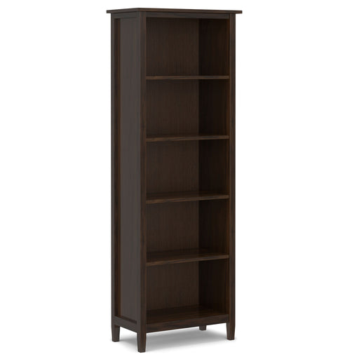 Warm Shaker - 5 Shelf Bookcase - R&R Furniture Gallery (Fountain Valley, CA)
