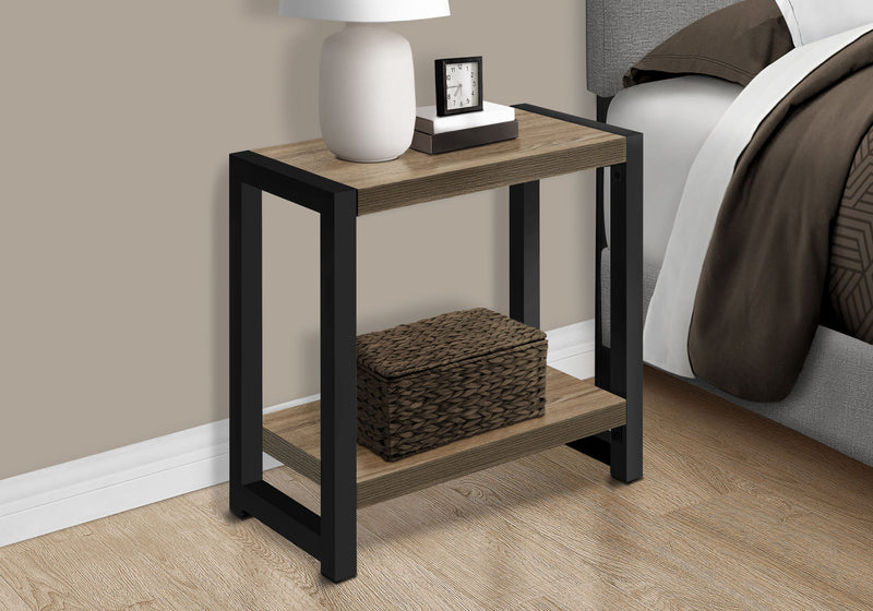 Accent Side Table, Narrow, Small, 2 Tier, Contemporary And Modern - R&R Furniture Gallery (Fountain Valley, CA)