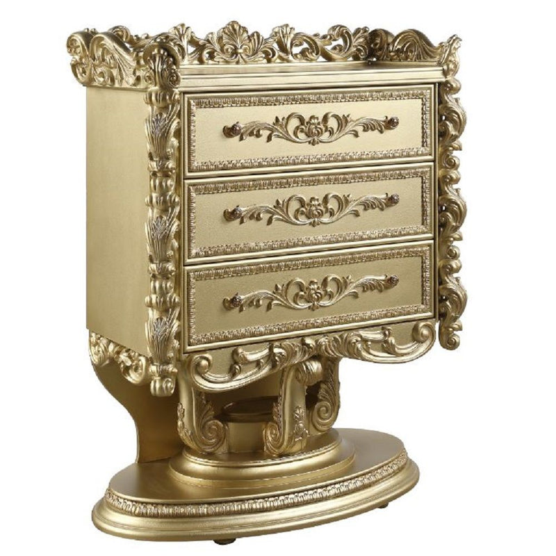 Bernadette - Chest - Gold - R&R Furniture Gallery (Fountain Valley, CA)