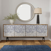 Crossings - Console - Coconut Shell - R&R Furniture Gallery (Fountain Valley, CA)