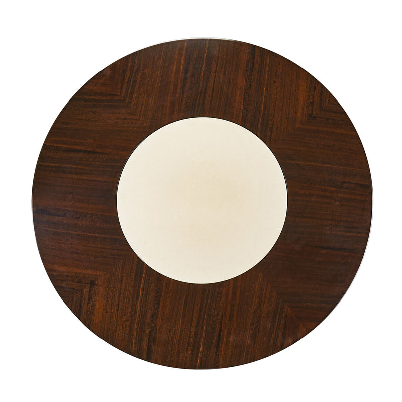Paris Chic - Round Dining Table - R&R Furniture Gallery (Fountain Valley, CA)