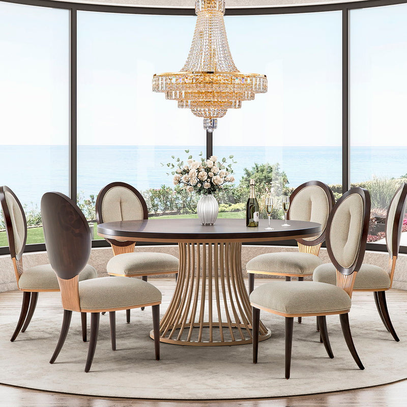 Camellia Field - Dining Side Chair (Set of 2) - R&R Furniture Gallery (Fountain Valley, CA)