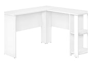 Computer Desk, Home Office, Corner, Storage Shelves, L Shape, Laptop, Contemporary & Modern - R&R Furniture Gallery (Fountain Valley, CA)