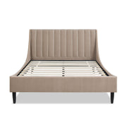 Aspen - Vertical Tufted Modern Headboard Platform Bed Set - R&R Furniture Gallery (Fountain Valley, CA)