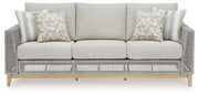 Seton Creek - 4 Pc. - Lounge Set - Gray - R&R Furniture Gallery (Fountain Valley, CA)