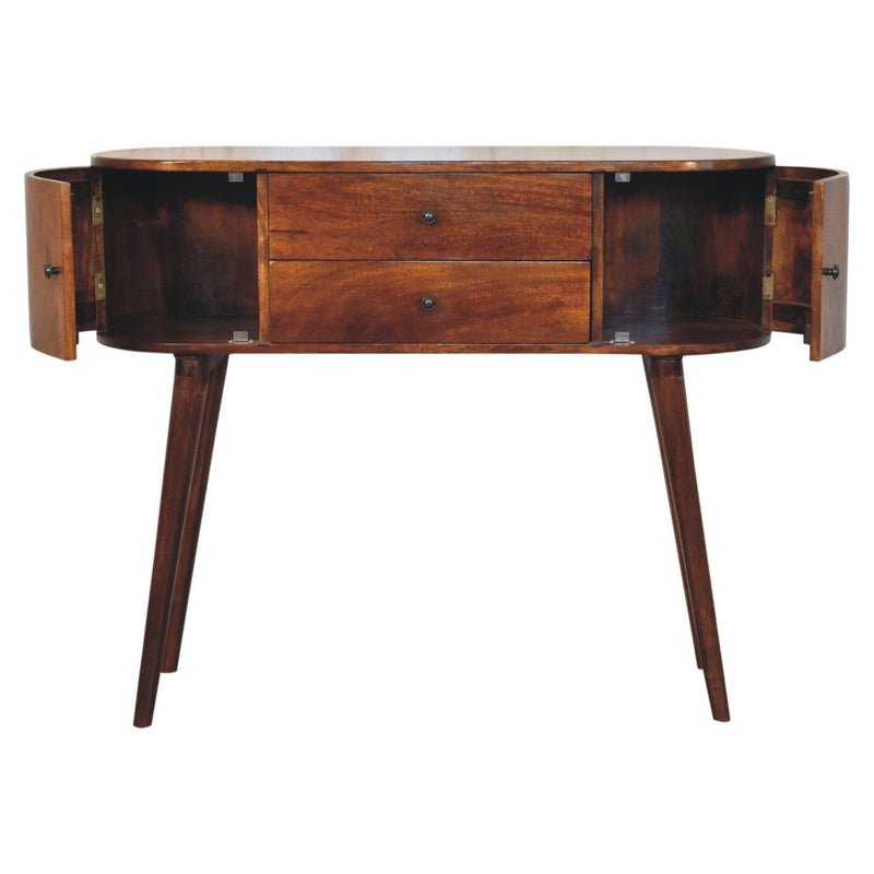 Grove Console Table - Brown - R&R Furniture Gallery (Fountain Valley, CA)