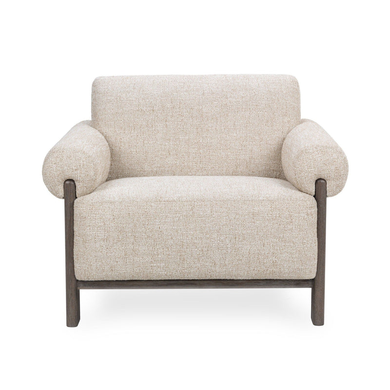 Malia - Accent Chair - Latte - R&R Furniture Gallery (Fountain Valley, CA)