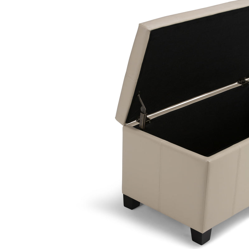 Dover - Upholstered Storage Ottoman Bench - R&R Furniture Gallery (Fountain Valley, CA)