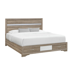 Ryder - Bed With Panel Headboard, 2 Drawer Footboard