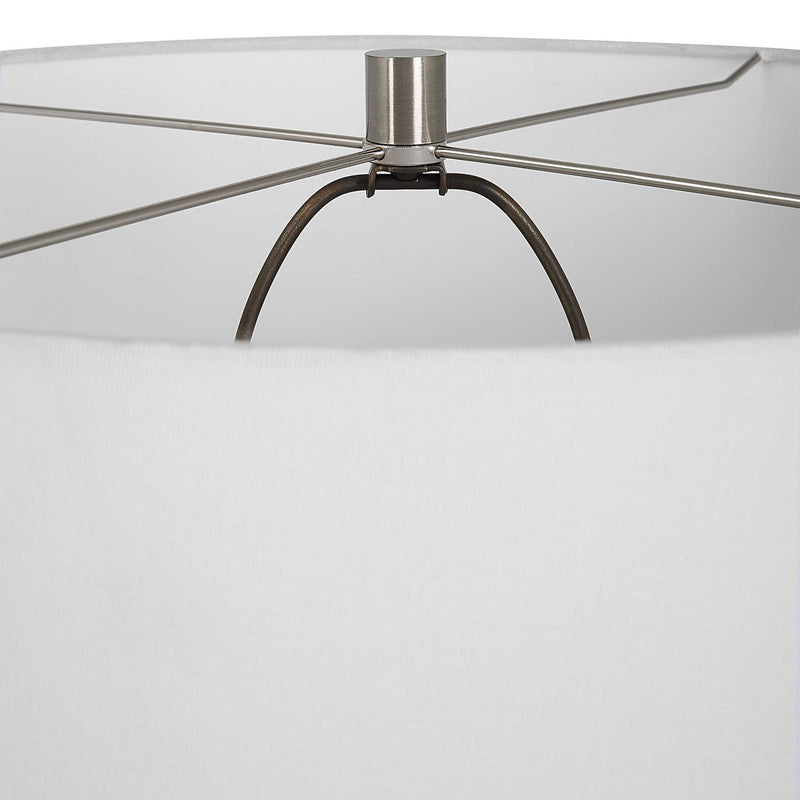 Reyna - Chalk Table Lamp - White