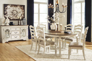 Realyn - Oval Dining Table Set - R&R Furniture Gallery (Fountain Valley, CA)
