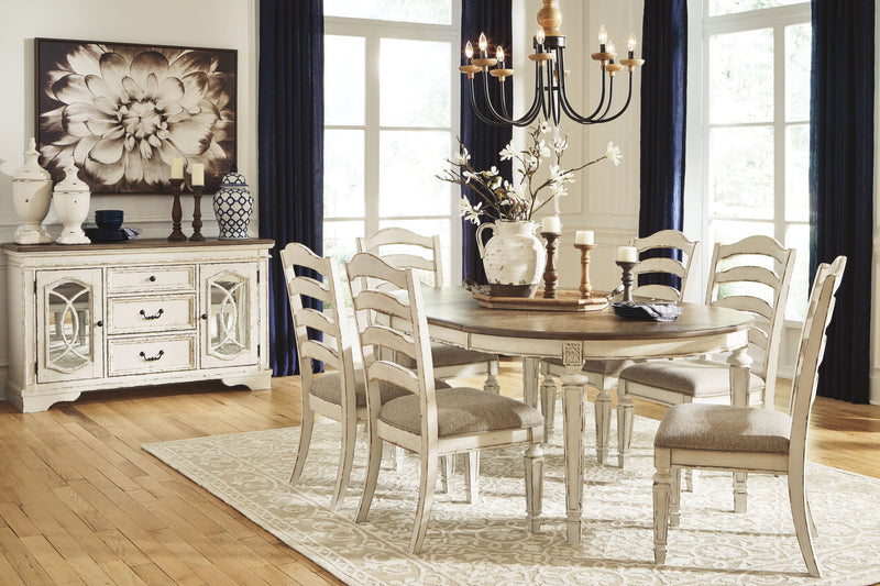 Realyn - Oval Dining Table Set - R&R Furniture Gallery (Fountain Valley, CA)