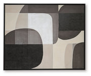 Kesleigh - Wall Art - Black / White - R&R Furniture Gallery (Fountain Valley, CA)