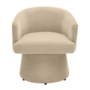 Kristen - Upcycled Chenille Rolling Desk Chair - R&R Furniture Gallery (Fountain Valley, CA)