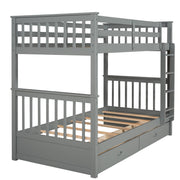Bunk Bed With Ladders And 2 Storage Drawers - R&R Furniture Gallery (Fountain Valley, CA)