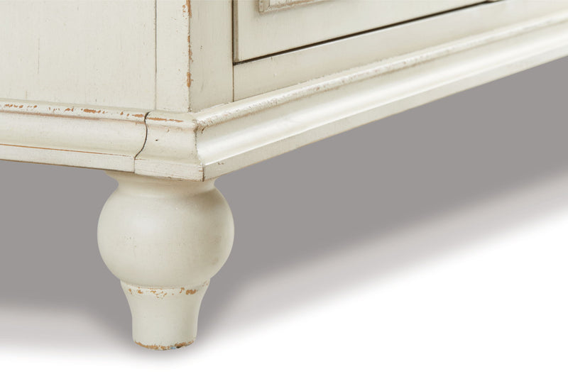 Roranville - Accent Cabinet - Antique White - R&R Furniture Gallery (Fountain Valley, CA)