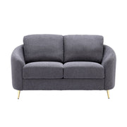 Yuina - Loveseat - Gray Linen - R&R Furniture Gallery (Fountain Valley, CA)