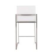 Lumi Source Fuji contemporary high back counter stool with modern design, featuring a sleek seat and sturdy frame in a set of stools.