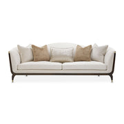 Paris Chic - Sofa - Cremini / Espresso - R&R Furniture Gallery (Fountain Valley, CA)