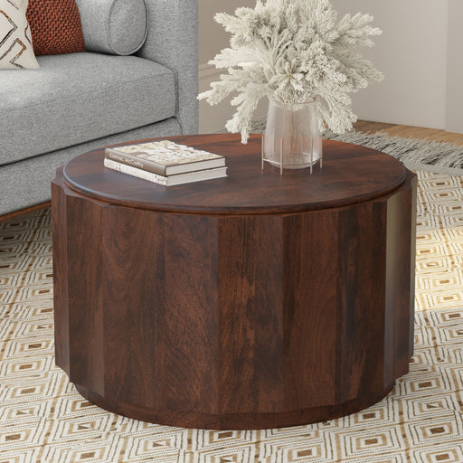 Trenton - Coffee Table - Walnut Brown - R&R Furniture Gallery (Fountain Valley, CA)