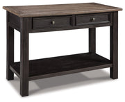 Tyler Creek - Sofa Table - Grayish Brown / Black - R&R Furniture Gallery (Fountain Valley, CA)