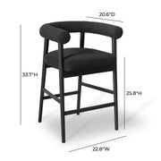 Spara - Performance Boucle Counter Stool - R&R Furniture Gallery (Fountain Valley, CA)