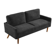 Sofa, European Style With Sleek Design, Modern & Vintage Flair, Upholstered 3 Seater Couch - R&R Furniture Gallery (Fountain Valley, CA)