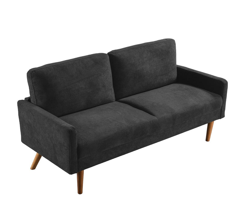 Sofa, European Style With Sleek Design, Modern & Vintage Flair, Upholstered 3 Seater Couch - R&R Furniture Gallery (Fountain Valley, CA)