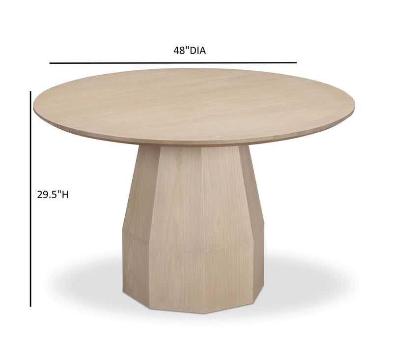 Brocha - Round Dining Table - R&R Furniture Gallery (Fountain Valley, CA)