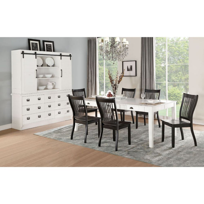 Renske - Dining Table - Antique White - R&R Furniture Gallery (Fountain Valley, CA)