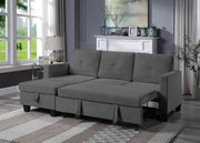 Nova - Reversible Sleeper Sectional Sofa With Storage Chaise - R&R Furniture Gallery (Fountain Valley, CA)