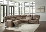 Ravenel - Power Reclining Sectional - R&R Furniture Gallery (Fountain Valley, CA)