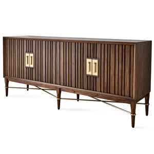 Articulation - 4 Door Cabinet - Brown