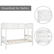 Solid Construction Bunk Bed With Ladder - R&R Furniture Gallery (Fountain Valley, CA)