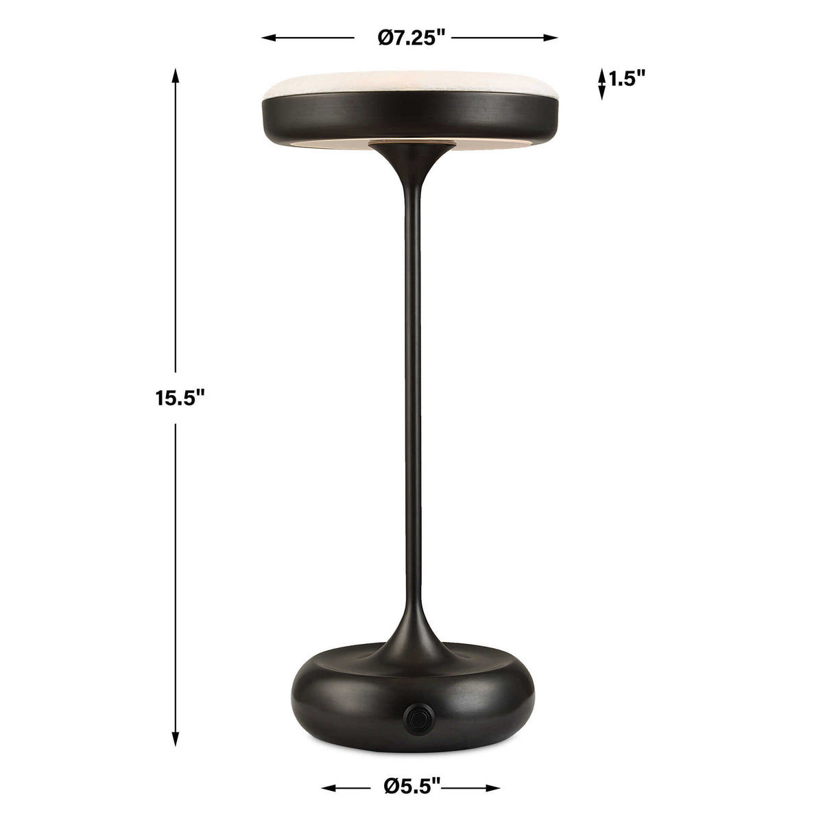 Flat Top - Rechargeable Mini Lamp