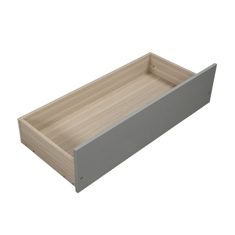 Platform Storage Bed Wood Bed Frame With Two Drawers And Headboard - R&R Furniture Gallery (Fountain Valley, CA)