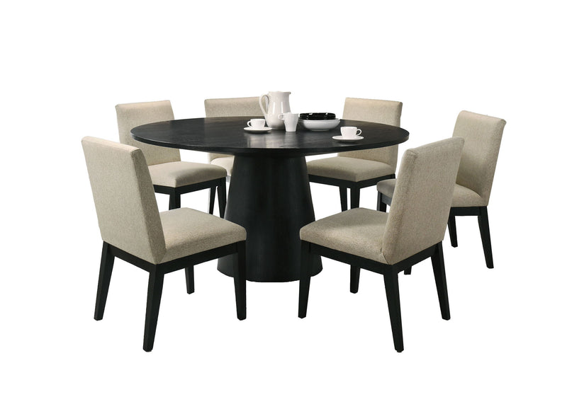 Jasper - Round Dining Table Set - R&R Furniture Gallery (Fountain Valley, CA)